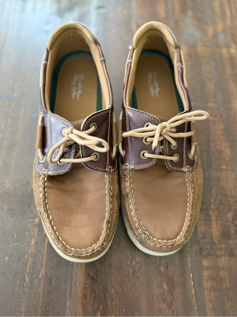 Thom McAn Ultra Flex Brown Slip-on Shoes - 11M - Picture 3 of 11